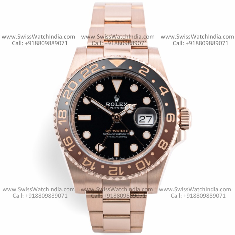 rolex gmt root beer swiss replica watch