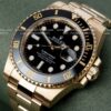 rolex gold submariner swiss replica watch