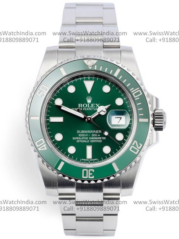 rolex submariner hulk super clone replica watch