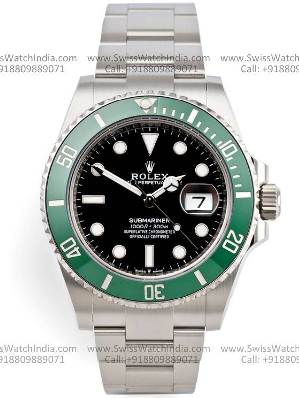 rolex submariner kermit super clone