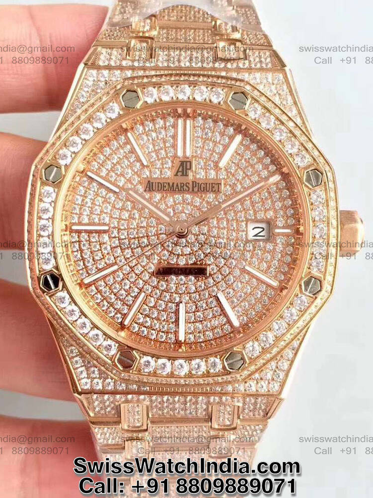 6 audemars piguet full diamonds watch 1