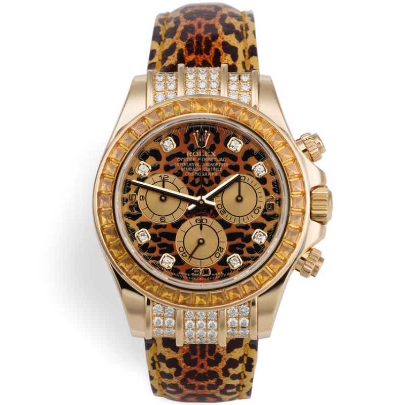 rolex daytona leopard swiss replica watch